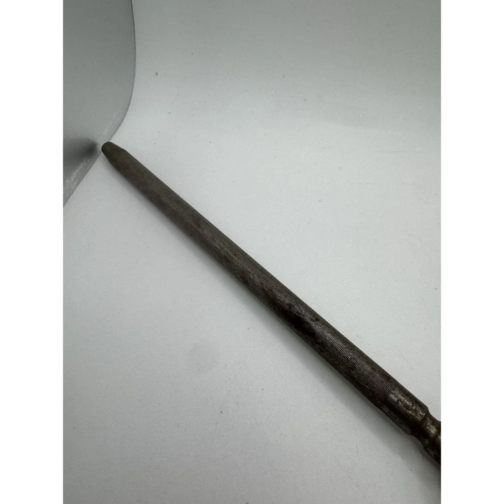 Vintage Butterscotch Bakelite Handle Honing Steel Knife Sharpener MCM 11.25